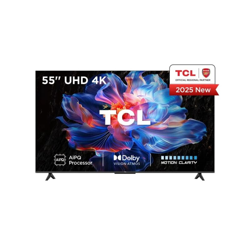 TCL 55 Inch 4K Google Smart TV 55V6D 2026 Model – Google Assistant, Dolby Atmos, HDR by TCL — view 2