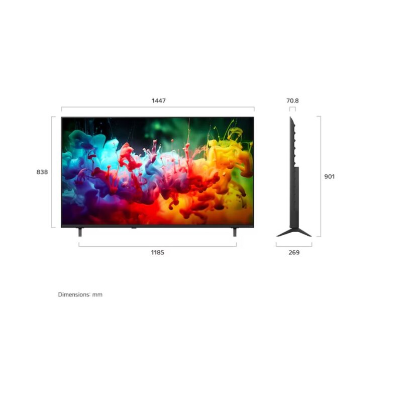 LG 65 Inch QNED Mini LED 4K Smart TV 65QNED72B6T by LG — view 2