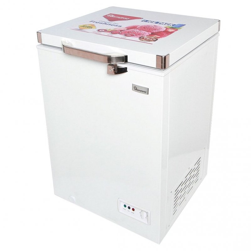 RAMTONS 93 LITERS ALUMINIUM INTERIOR CHEST FREEZER- CF/230 by Ramtons