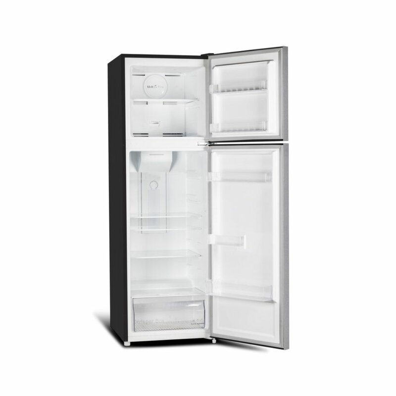 MIKA 202L No Frost Dark Silver Fridge MRNF202DS by Mika — view 2