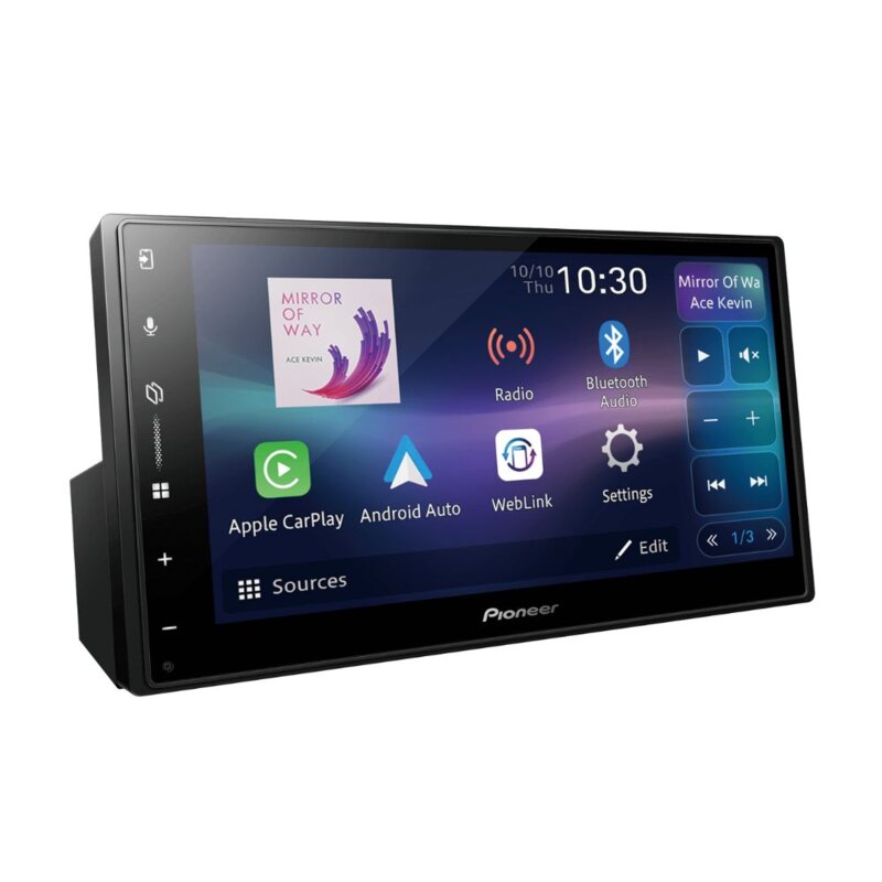Pioneer DMH-A5650BT 6.8 Inch AV Receiver With Wireless Apple CarPlay And Android Auto by PIONEER