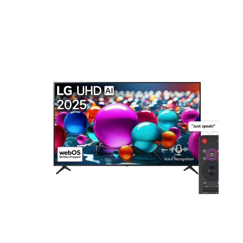 LG 43 Inch UHD AI Smart TV, 4K Resolution, WebOS - 43UA85006LA by LG