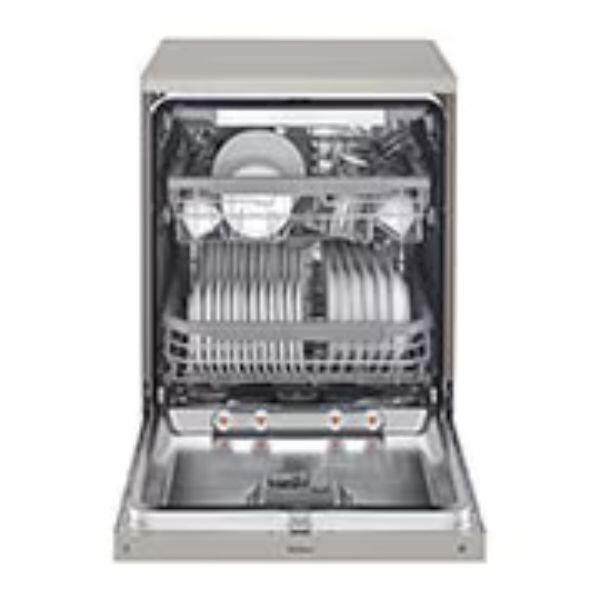 LG 14 Place Dishwasher DFB425FP  - Nverter Direct Drive Quad Wash Steam Dish by LG — view 2