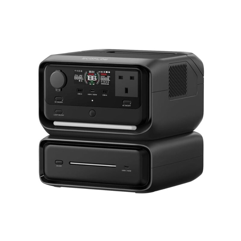 EcoFlow RIVER 3 Max 572Wh 600W Portable Power Station by Ecoflow