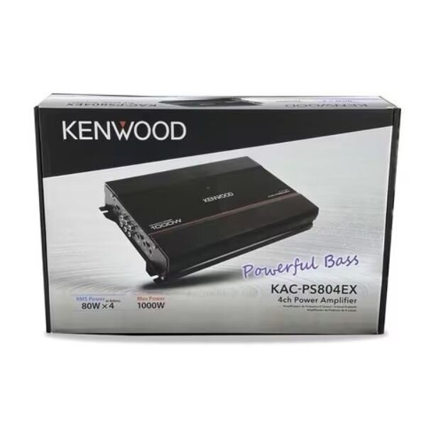 Kenwood KAC-PS804EX – 1000W 4-Channel Car Amplifier by Kenwood — view 2