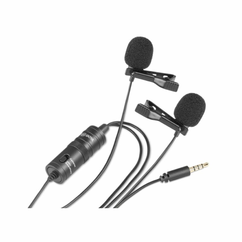 BOYA BY-M1DM Dual Omni-directional Lavalier Microphone by BOYA — view 3
