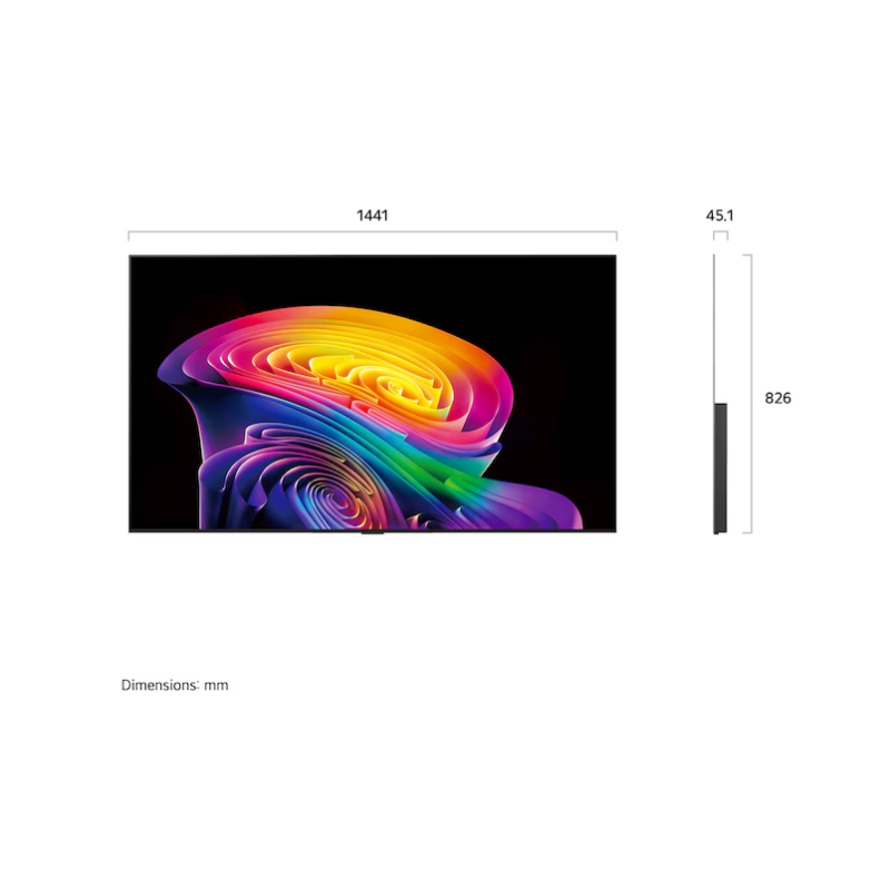 LG OLED Evo AI C6 55-Inch 4K UHD Smart TV – OLED55CS6VA by LG — view 3