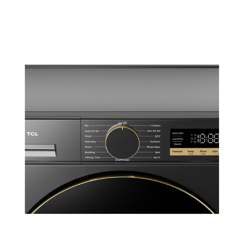 TCL C312FLG 12KG Front Load Washing Machine With Wi-Fi by TCL — view 3