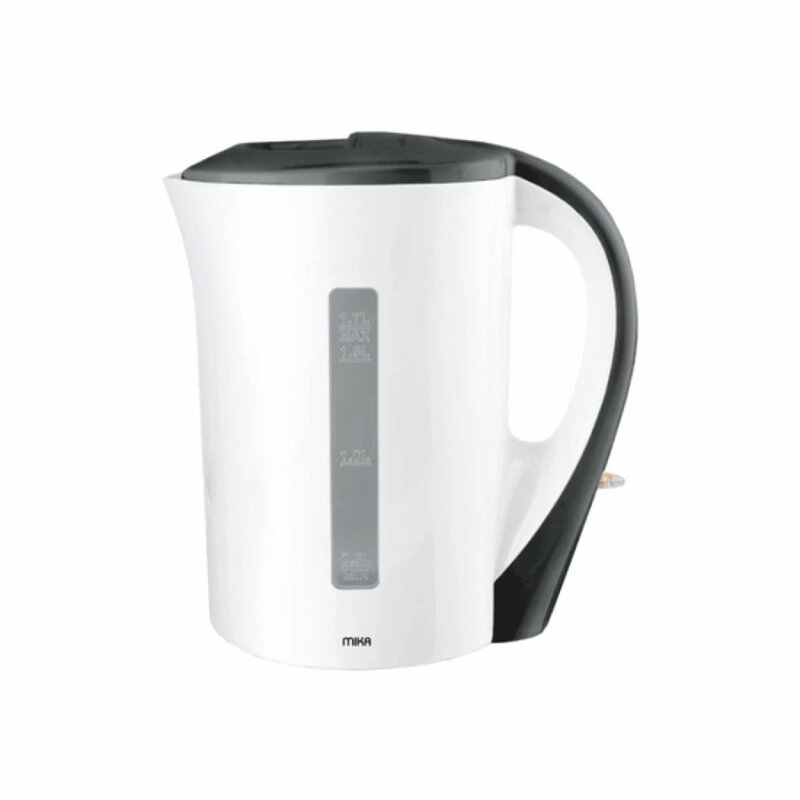 MIKA MKT1002 Kettle (Electric), Plastic, 1.7L, Corded, Cream White by Mika