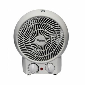 RAMTONS WHITE FAN HEATER, 2 HEAT SETTINGS- RM/475