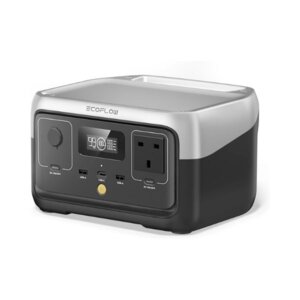 EcoFlow River 2 ZMR600-B-UK  Portable Power Station 256Wh