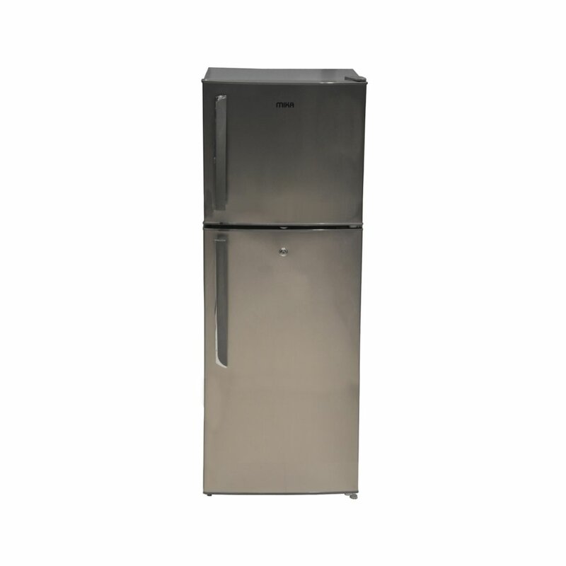 MIKA 138L 2 Door Defrost Fridge Inox MRDCD138XLB by Mika