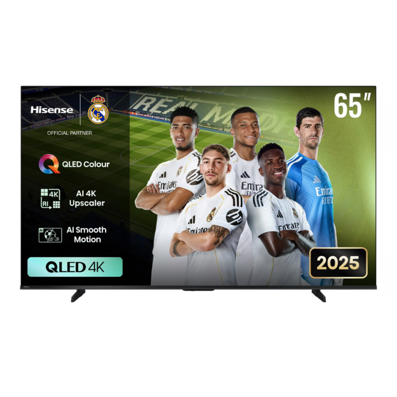 Hisense 65 Inch 4K QLED Smart TV 65Q6Q – Stunning Picture And Dolby Audio by Hisense