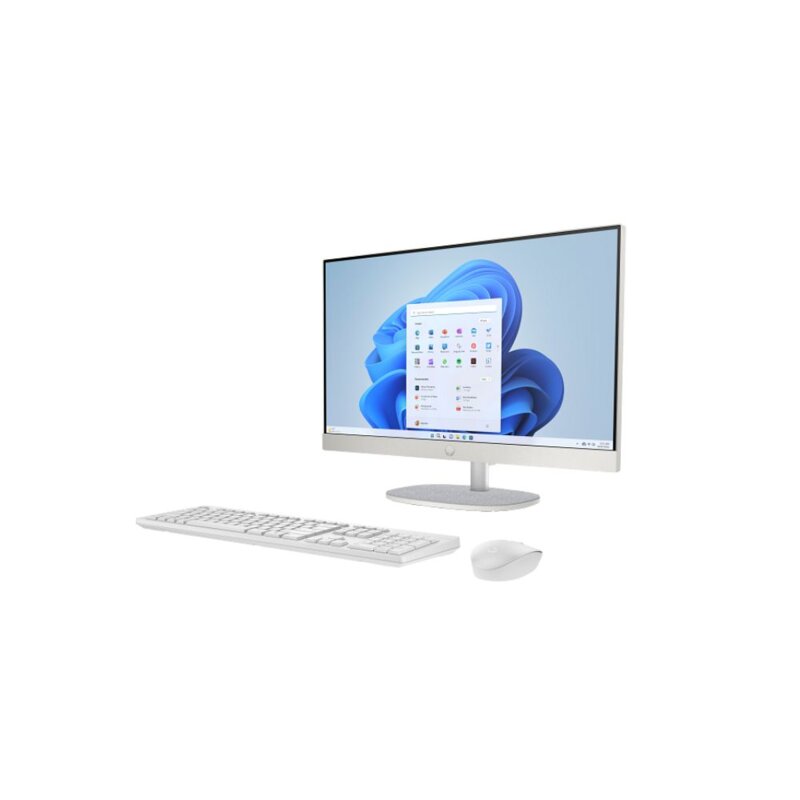 HP 24-cr1002 All-in-One PC 16GB RAM 512GB - 23.8 Inch FHD Display, Intel Core Ultra 5 by HP — view 2