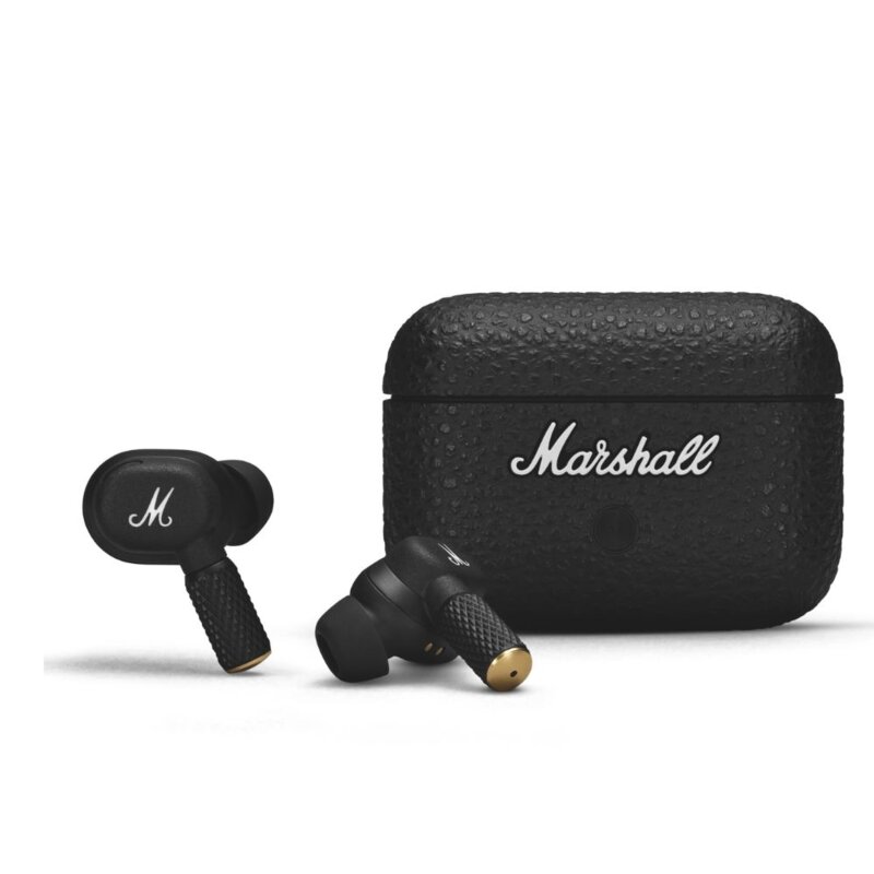 Marshall Motif II A.N.C. Wireless Earbuds Black Bluetooth 5.3 by Other