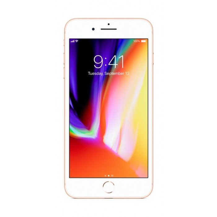Apple  IPhone 8 Plus 5.5" 12MP Dual  64GB 7MP Selfie Ios11 3GB RAMGray/Gold by Apple