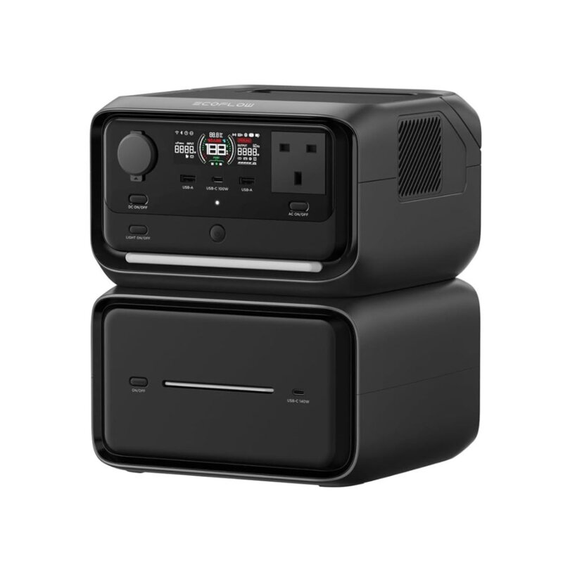 EcoFlow RIVER 3 Max Plus 868Wh 600W Portable Power Station by Ecoflow