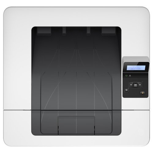 HP LaserJet Pro M402DNE Black & White Duplex Network Printer - White by HP — view 5