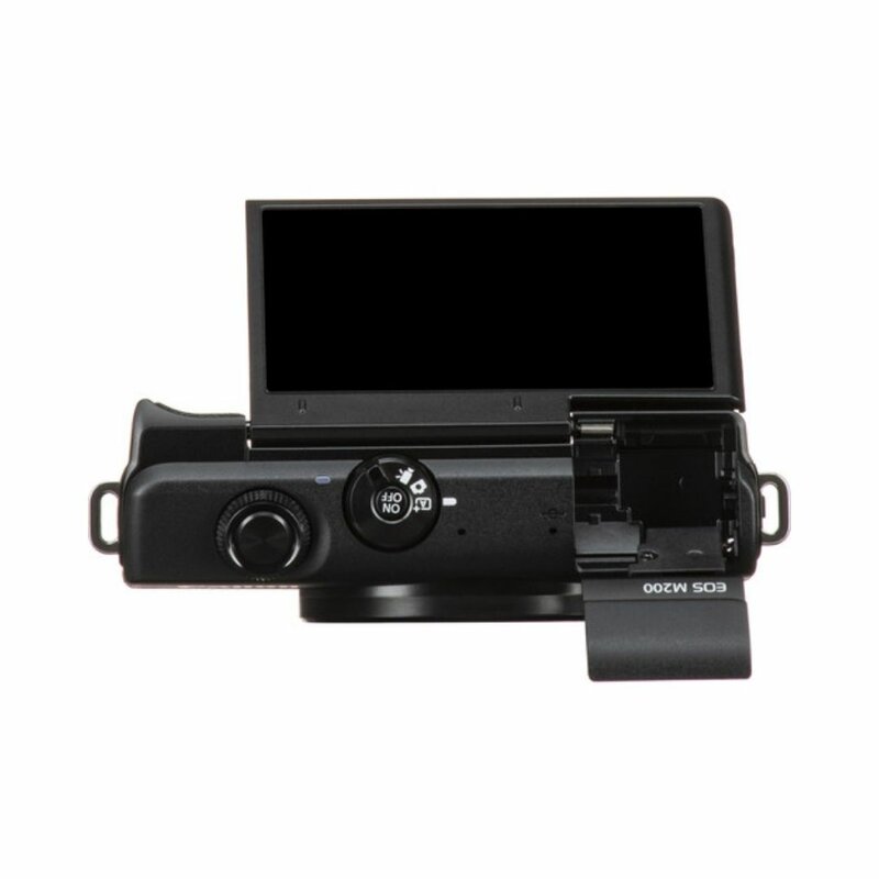 Canon EOS M200 Mirrorless Camera With 15-45mm Lens – Black by Canon — view 4