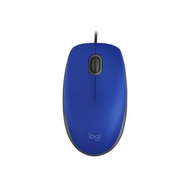 Logitech USB Silent Mouse M110S - Blue by Logitech