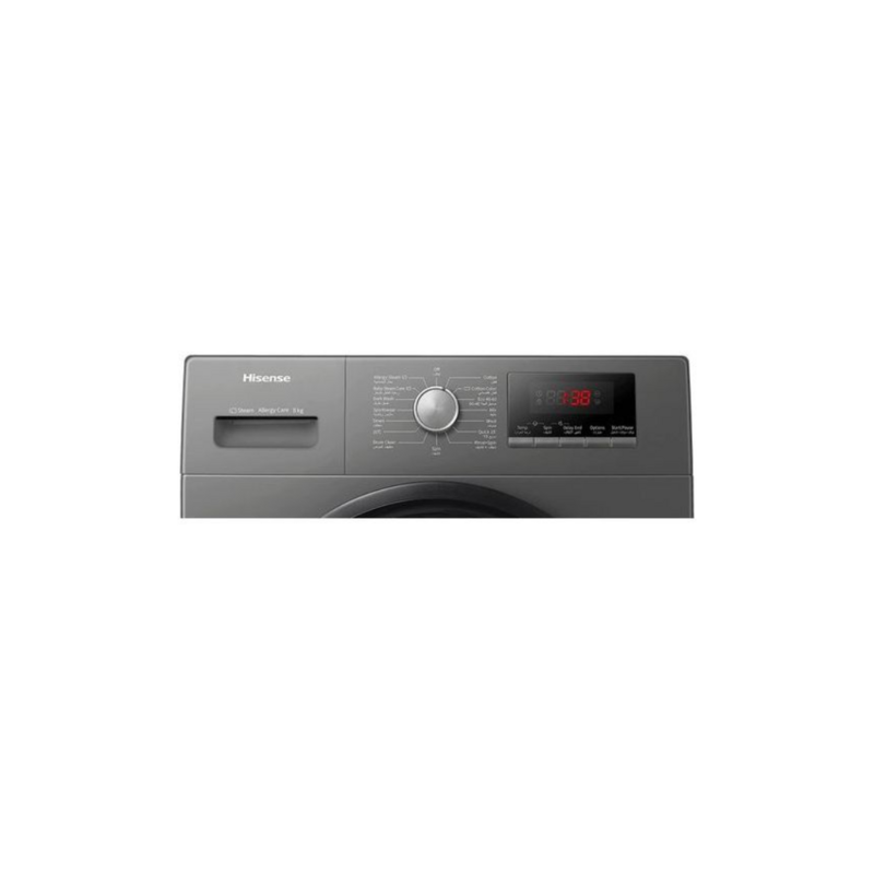 Hisense WFQP7012EVMT 7kg Front Loader Washing Machine by Hisense — view 3