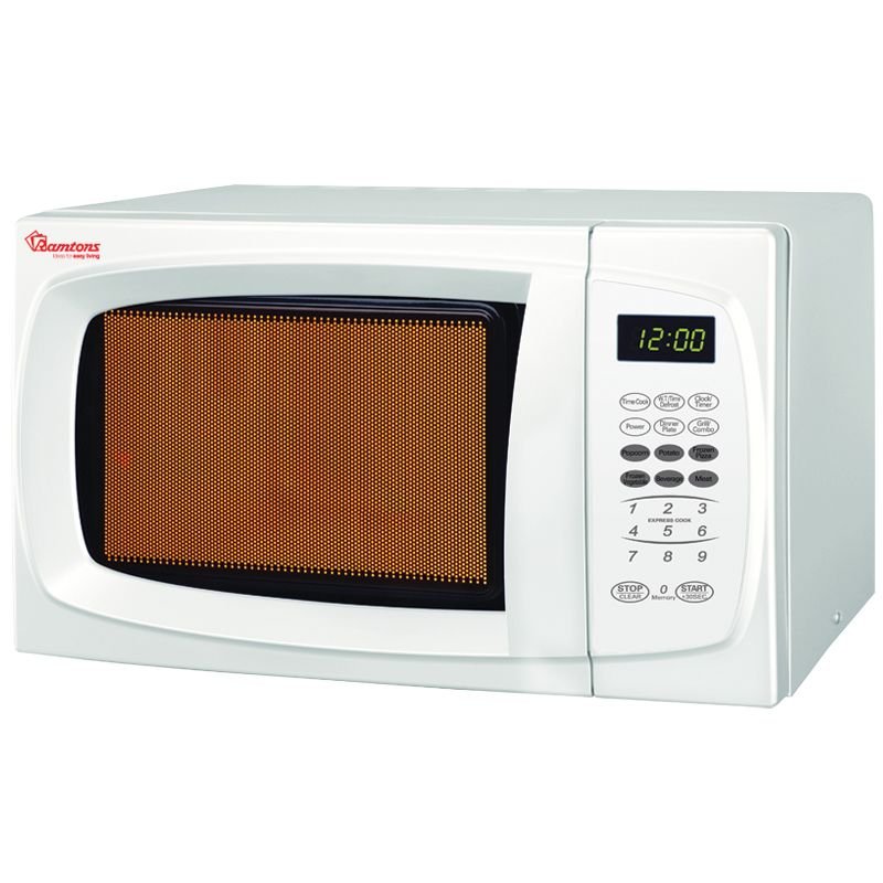 Ramtons 20 LITERS MICROWAVE+GRILL WHITE- RM/395 by Ramtons
