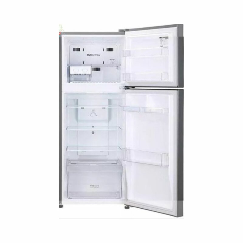 LG GL-C252SLBB Refrigerator, Top Mount Freezer, 234 L - Silver by LG — view 2