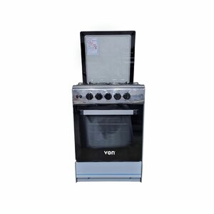 Von 5534 4 Gas Cooker - Silver