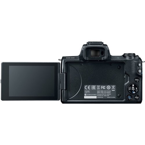 Canon EOS M50 Mirrorless Digital Camera With 15-45mm Lens (Black) by Canon — view 8