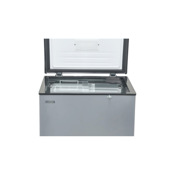 MIKA MCF95ADG Chest Freezer: 95L, Aluminum Inner, Dark Grey by Mika — view 2