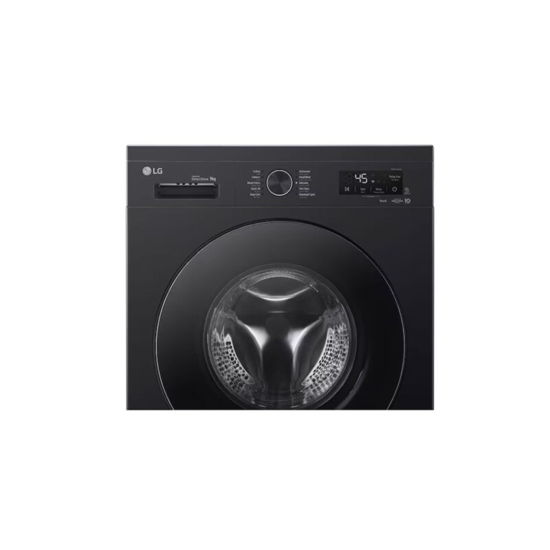 LG 9kg Front Load Wi-Fi Washer 1400RPM F4Y2VYGYX by LG — view 4