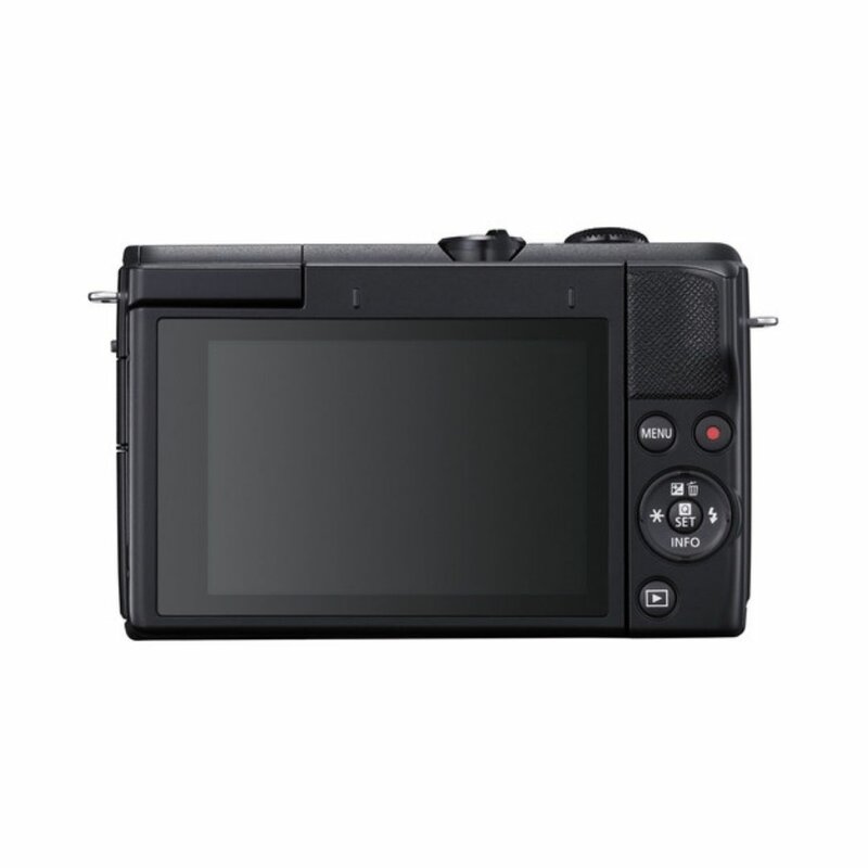 Canon EOS M200 Mirrorless Camera With 15-45mm Lens – Black by Canon — view 2