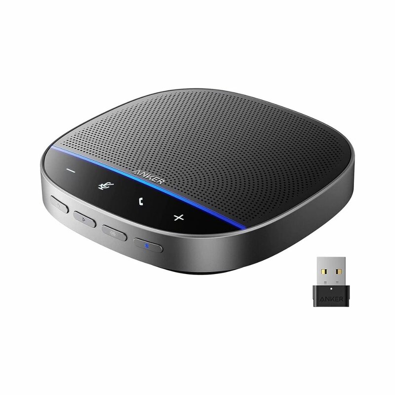Anker PowerConf S500 Speakerphone With VoiceRadar™ Noise Cancellation, USB-C & Bluetooth – Model A3305 by Anker