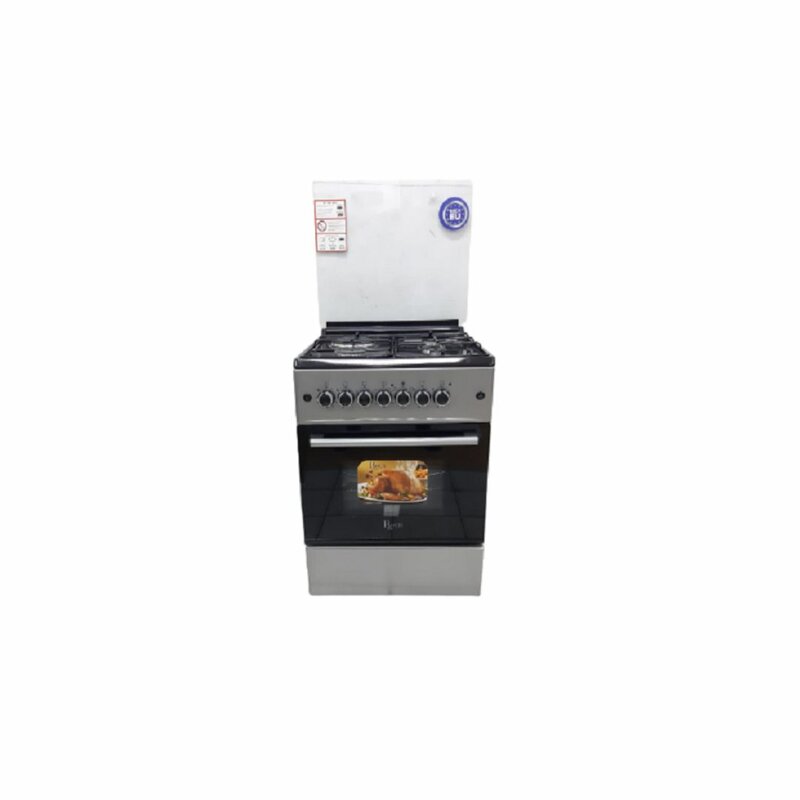 Roch RECK-631-SBL 60X60 3 Gas + 1 Electric , Electric Oven And Grill Standing Cooker by Other