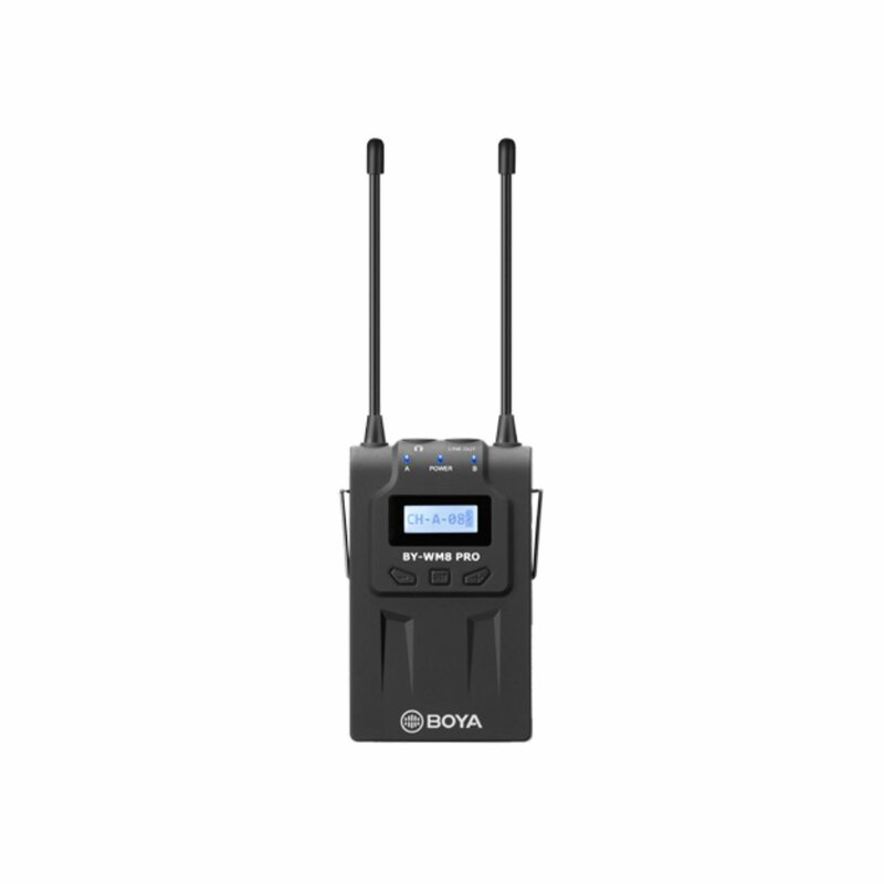 BOYA BY-WM8 Pro-K1 UHF Dual-Channel Wireless Lavalier System by BOYA — view 3