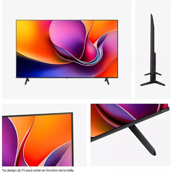 Hisense 55A6Q 55-inch 4K Smart TV – VIDAA OS, LED Panel, HDR10, VESA Mount | 55A6Q by Hisense — view 3