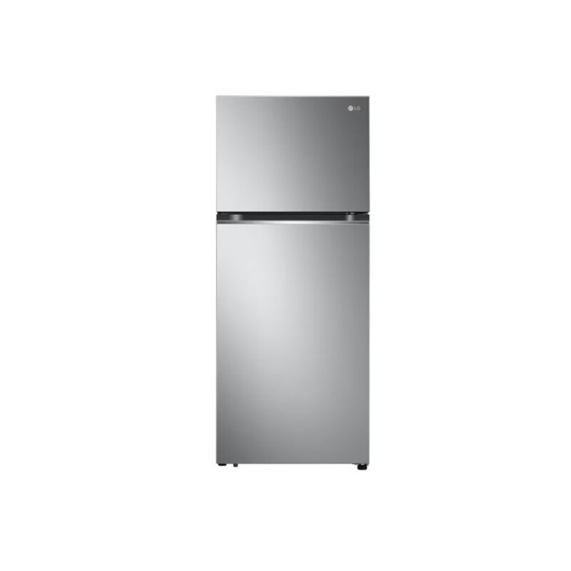 LG 375L Top Mount Freezer Fridge GN-B472PLMB - No Frost, Smart Inverter, Platinum Silver by LG