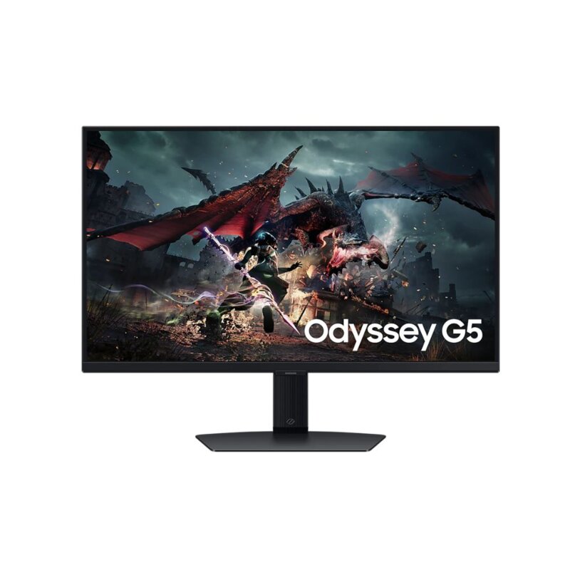 Samsung 27 Inch QHD 180Hz IPS Gaming Monitor LS27DG502EMXUE by Samsung