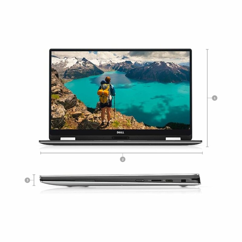 Dell XPS 13 9365 Core I7 7th Gen 8 GB RAM 256 GB SSD Windows 10 (REFURBISHED) by Dell