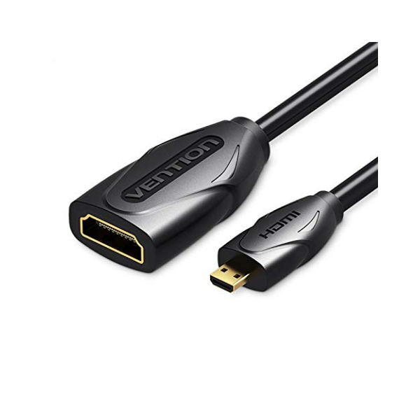 VENTION MINI HDMI MALE + MICRO HDMI MALE TO HDMI FEMALE ADAPTER by Cables