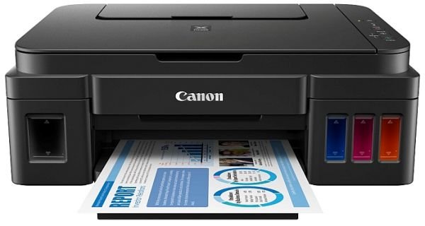 Canon G3400 - Pixma - MultiFunction 3 In 1 Wireless Printer - Black by Canon — view 2