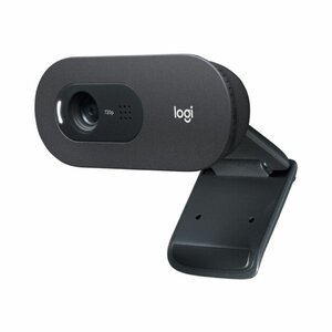 Logitech C505 HD Webcam With Long-Range Mic – Black