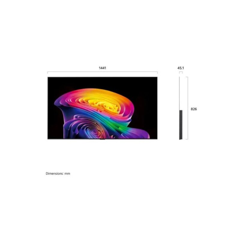 LG OLED Evo AI C6 65 Inch 4K Smart TV OLED65CS6VA by LG — view 2