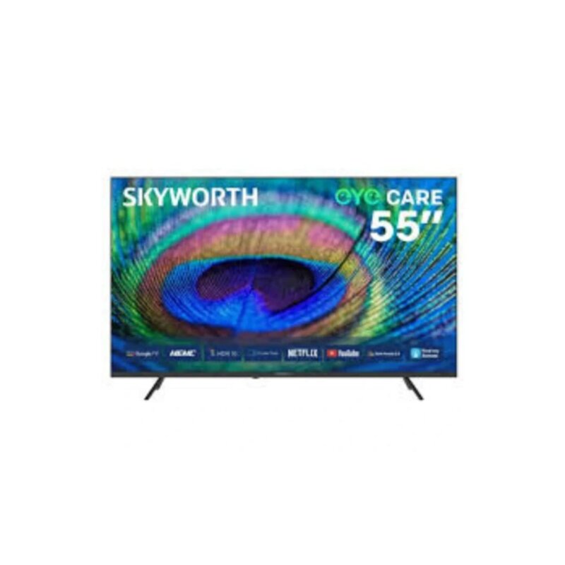 Skyworth 55 Inch 4K LED Smart Google TV – HDR, Dolby Audio, Game Mode, 55G6500H by Skyworth