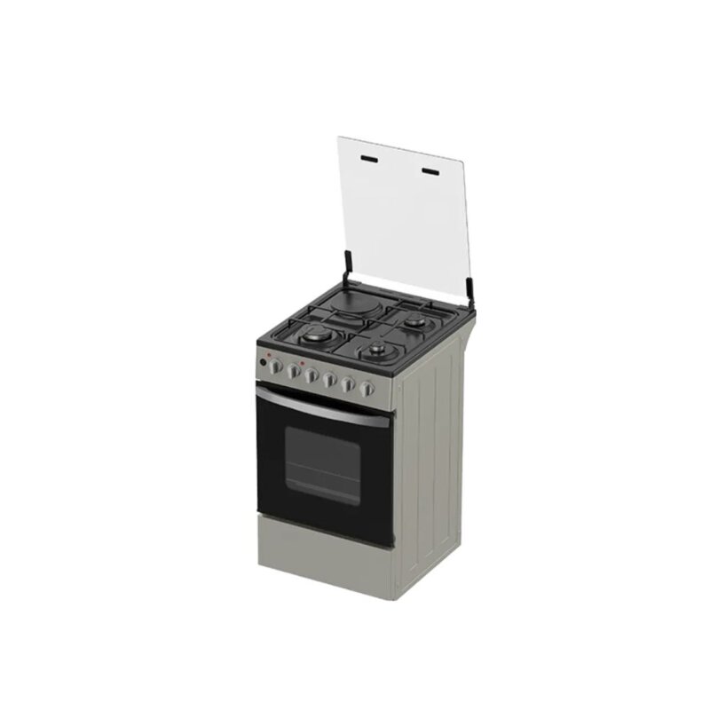 Midea 50×60 4 Gas Burner Cooker Silver 50TMG4G082-S by Midea — view 2