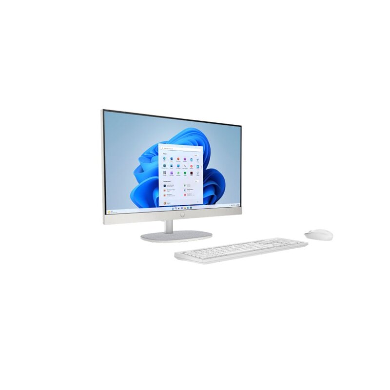 HP 24-cr1002 All-in-One PC 16GB RAM 512GB - 23.8 Inch FHD Display, Intel Core Ultra 5 by HP — view 3