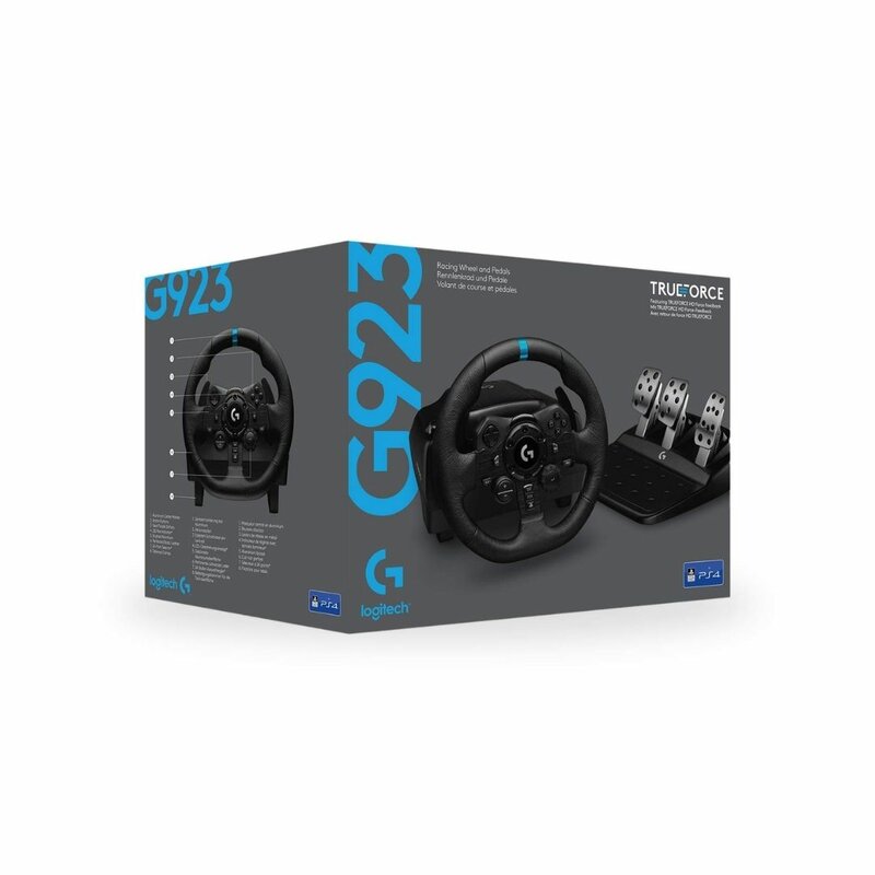 Logitech G923 Trueforce Racing Wheel For XBOX, PLAYSTATION AND PC by Logitech — view 3