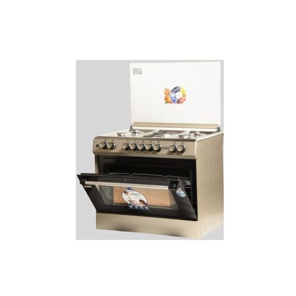 SOLSTAR 90cm Electric Oven - 4G+2HP, Inox, Model SO942DKEINBSS by Other