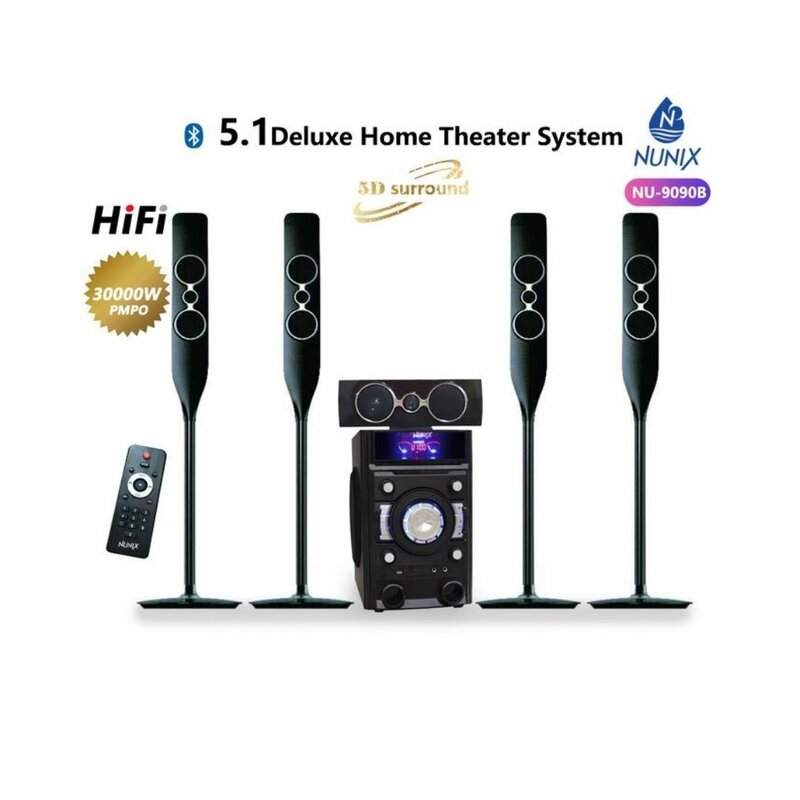Nunix NU-9090B 5.1 Deluxe Home Theatre System by Nunix