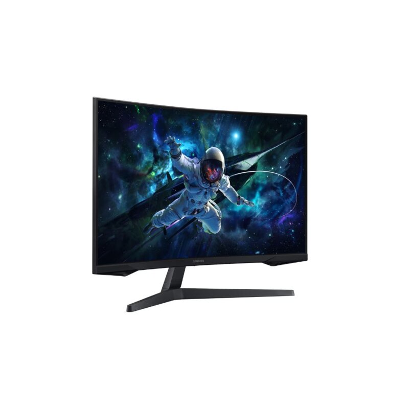 Samsung 32 Inch Curved QHD 165Hz Gaming Monitor LS32CG552EMXUE by Samsung — view 3